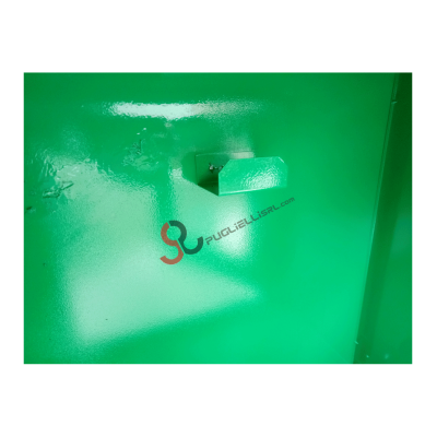 Green AED defibrillator case