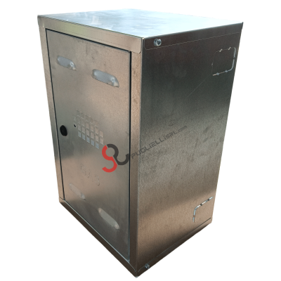 Gabinete galvanizado para lectura remota de medidor de gas (en formato de kit)