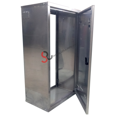 Custom made stainless steel gas meter box in kit form