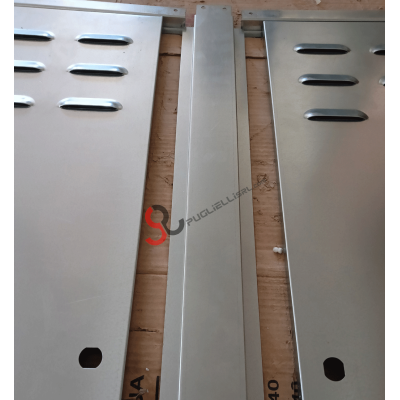 Sportello 2 ante personalizzato per contatore zincata