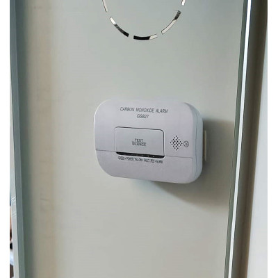 copy of Custom-made pre-painted white boiler cover cabinet in kit form