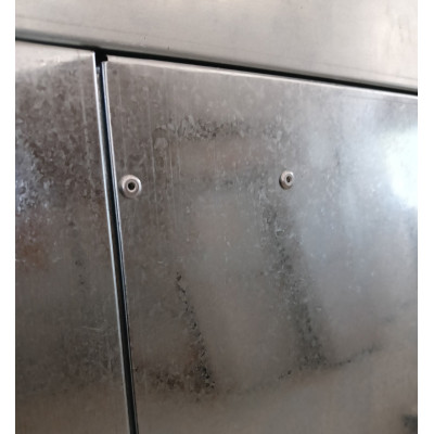 Custom made galvanized 2 or 4 door box in kit form