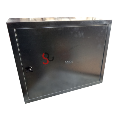 Galvanized water meter box in kit