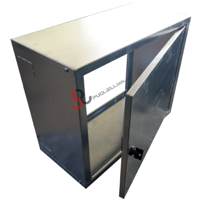 Kit de caja galvanizada para medidor de agua