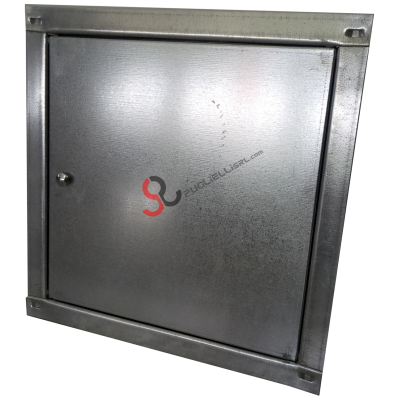 Galvanized inspection hatch