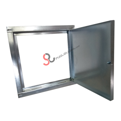 Galvanized inspection hatch