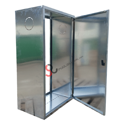 Galvanized boiler cover in kit