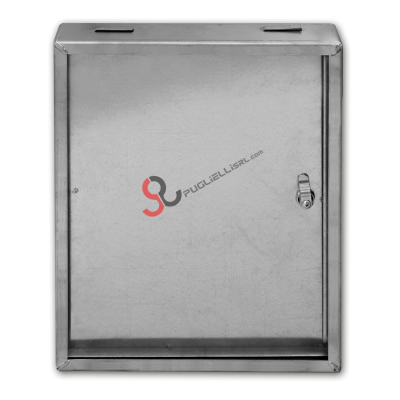 Puerta enrollable y resistente para contador